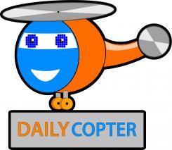 Logo # 300141 voor Logo + Mascotte voor Dailycopter wedstrijd