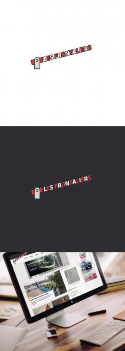 Logo design # 891640 for We want to make the graphic redesign of our logo, lesfrontaliers.lu contest