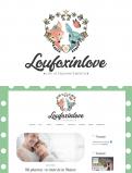 Logo design # 843934 for logo for our inspiration webzine : Loufox in Love contest