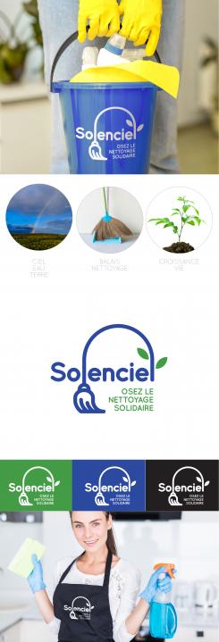 Logo design # 1200530 for Solenciel  ecological and solidarity cleaning contest