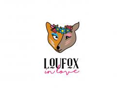 Logo design # 843886 for logo for our inspiration webzine : Loufox in Love contest