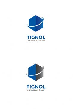 Logo design # 736689 for Logo: to give a strong, modern and dynamic image for a company which sells materials and concrete to be delivered contest
