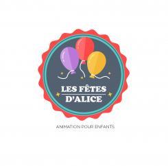 Logo design # 609113 for LES FETES D'ALICE - kids animation :-) contest