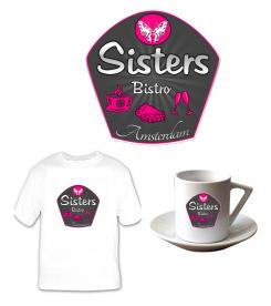 Logo # 133848 voor Sisters (Bistro) wedstrijd