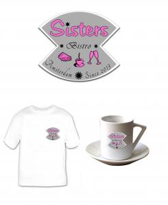 Logo design # 133720 for Sisters (bistro) contest