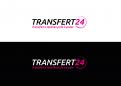 Logo design # 1160055 for creation of a logo for a textile transfer manufacturer TRANSFERT24 contest