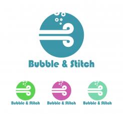 Logo design # 172095 for LOGO FOR A NEW AND TRENDY CHAIN OF DRY CLEAN AND LAUNDRY SHOPS - BUBBEL & STITCH contest