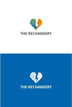 Logo & Huisstijl # 1108784 voor Ontwerp een pakkend logo voor The Rechargery  vitaliteitsontwikkeling vanuit hoofd  hart en lijf wedstrijd