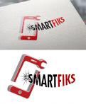 Logo & stationery # 642034 for Existing smartphone repair and phone accessories shop 'SmartFix' seeks new logo contest