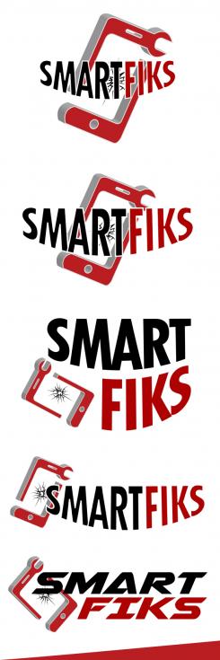 Logo & stationery # 657384 for Existing smartphone repair and phone accessories shop 'SmartFix' seeks new logo contest