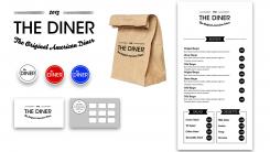 Logo & stationery # 246031 for Creating a logo and identity for an authentic American Diner contest