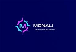 Logo & stationery # 1270369 for Logo  Slogan and page background for Monali contest