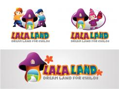 Logo & Huisstijl # 843242 voor Design a cute logo for 'LaLa Land', a new kids concept that will be Italy's first (bilingual) nursery with play café where kids cook themselves wedstrijd