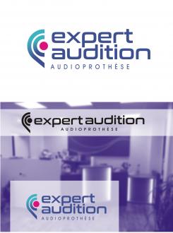 Logo & stationery # 957971 for audioprosthesis store   Expert audition   contest