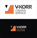 Logo & stationery # 941743 for New Visual Identity of V korr CREATIVE SURFACE contest