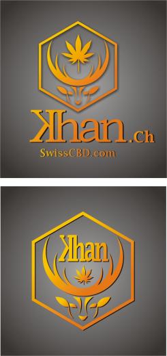 Logo & stationery # 512401 for KHAN.ch  Cannabis swissCBD cannabidiol dabbing  contest