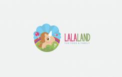 Logo & stationery # 843126 for Design a logo for an Italian based new kids concept called 'LaLa Land' that will contain a nursery, play café and a do it yourself bar for kids. contest