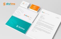 Logo & stationery # 556338 for Skylinq, stationary design and logo for a trendy Internet provider! contest