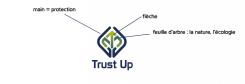 Logo & stationery # 1046346 for TrustUp contest
