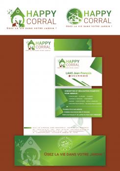 Logo & stationery # 949251 for Creation of a logo and others visual supports for a company which manufactures outside animals’ habitats contest