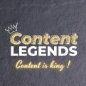 Logo & Huisstijl # 1216311 voor Rebranding van logo en huisstijl voor creatief bureau Content Legends wedstrijd