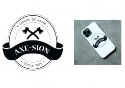 Logo & stationery # 1150943 for Create our logo and identity! We are Axe Sion! contest