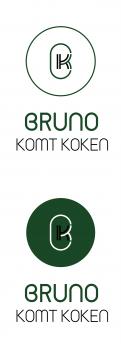 Logo & stationery # 1298371 for Logo for ’Bruno komt koken’ contest
