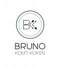 Logo & stationery # 1298372 for Logo for ’Bruno komt koken’ contest