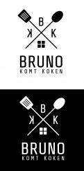 Logo & stationery # 1297512 for Logo for ’Bruno komt koken’ contest