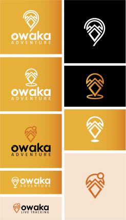 Logo & stationery # 1149786 for Modern and dynamic logo  activities  adventure and live tracking  contest