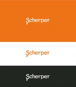 Logo & Huisstijl # 436030 voor Rotterdams onderzoeks- en adviesbureau Scherper zoekt passend logo+huisstijl wedstrijd