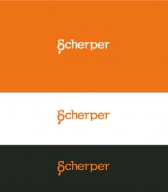 Logo & Huisstijl # 436980 voor Rotterdams onderzoeks- en adviesbureau Scherper zoekt passend logo+huisstijl wedstrijd