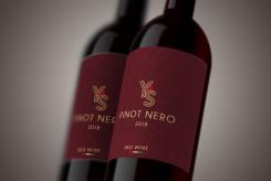 Logo & stationery # 1057013 for Label for a chilled Pinot Nero  Red Wine  from Italy contest