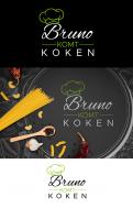 Logo & stationery # 1297397 for Logo for ’Bruno komt koken’ contest