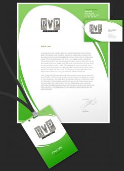 Logo & stationery # 228098 for Create or redesign the logo and housestijl of RvP Engineering in The Hague contest
