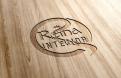 Logo & stationery # 1235641 for Logo for interior design  Reina  stam en staal  contest