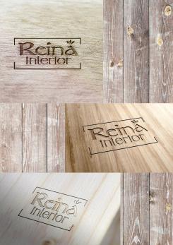 Logo & stationery # 1235348 for Logo for interior design  Reina  stam en staal  contest