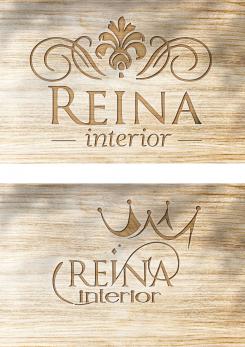Logo & stationery # 1237205 for Logo for interior design  Reina  stam en staal  contest