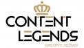 Logo & Huisstijl # 1218213 voor Rebranding van logo en huisstijl voor creatief bureau Content Legends wedstrijd