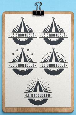 Logo & stationery # 1189917 for THE BACKPACKER Your adventure partner contest