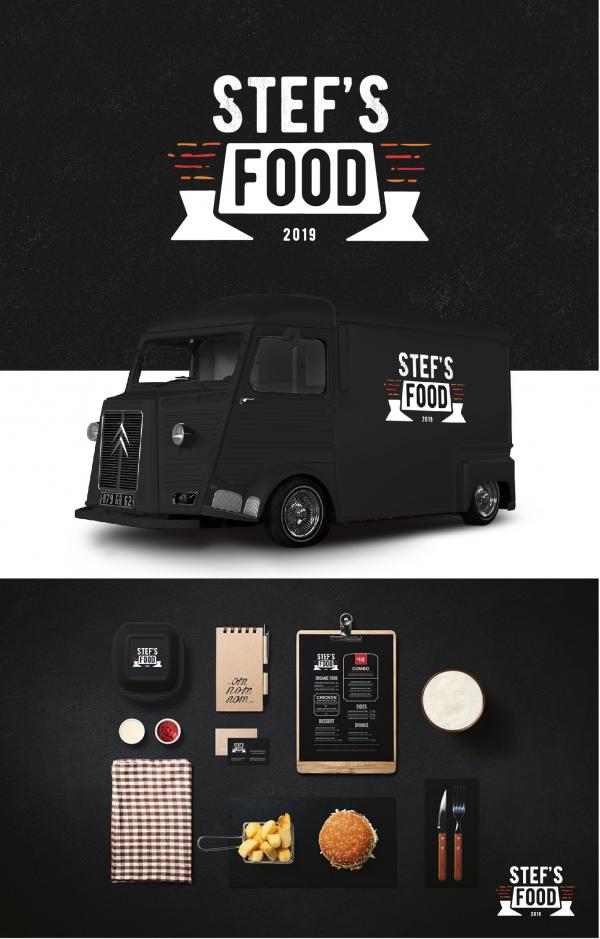 Designs by Le Gaulois - LOGO FOR FOODTRUCK AMERICAN STYLE