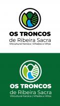 Logo & Huisstijl # 1070661 voor Huisstijl    logo met ballen en uitstraling  Os Troncos de Ribeira Sacra  Viticultural heroica   Vinedos e Vinos wedstrijd