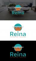 Logo & stationery # 1234016 for Logo for interior design  Reina  stam en staal  contest