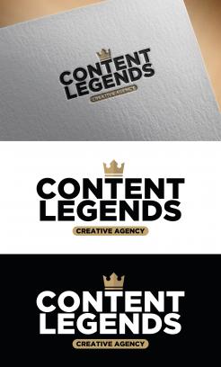 Logo & stationery # 1216060 for Rebranding logo and identity for Creative Agency Content Legends contest