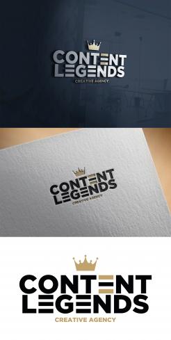 Logo & stationery # 1217264 for Rebranding logo and identity for Creative Agency Content Legends contest
