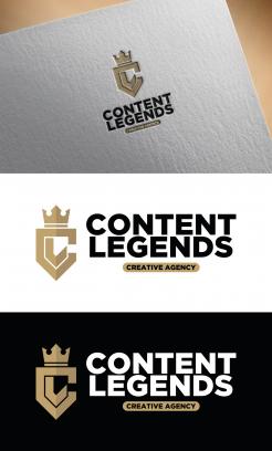 Logo & stationery # 1216063 for Rebranding logo and identity for Creative Agency Content Legends contest