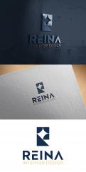 Logo & stationery # 1234021 for Logo for interior design  Reina  stam en staal  contest
