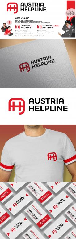 Logo & stationery # 1255295 for Order to devlop a logo for our B2C product  Austria Helpline  contest