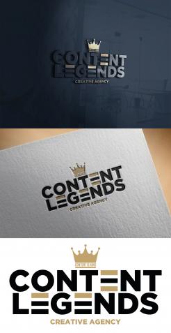 Logo & Huisstijl # 1219298 voor Rebranding van logo en huisstijl voor creatief bureau Content Legends wedstrijd