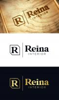 Logo & stationery # 1237456 for Logo for interior design  Reina  stam en staal  contest